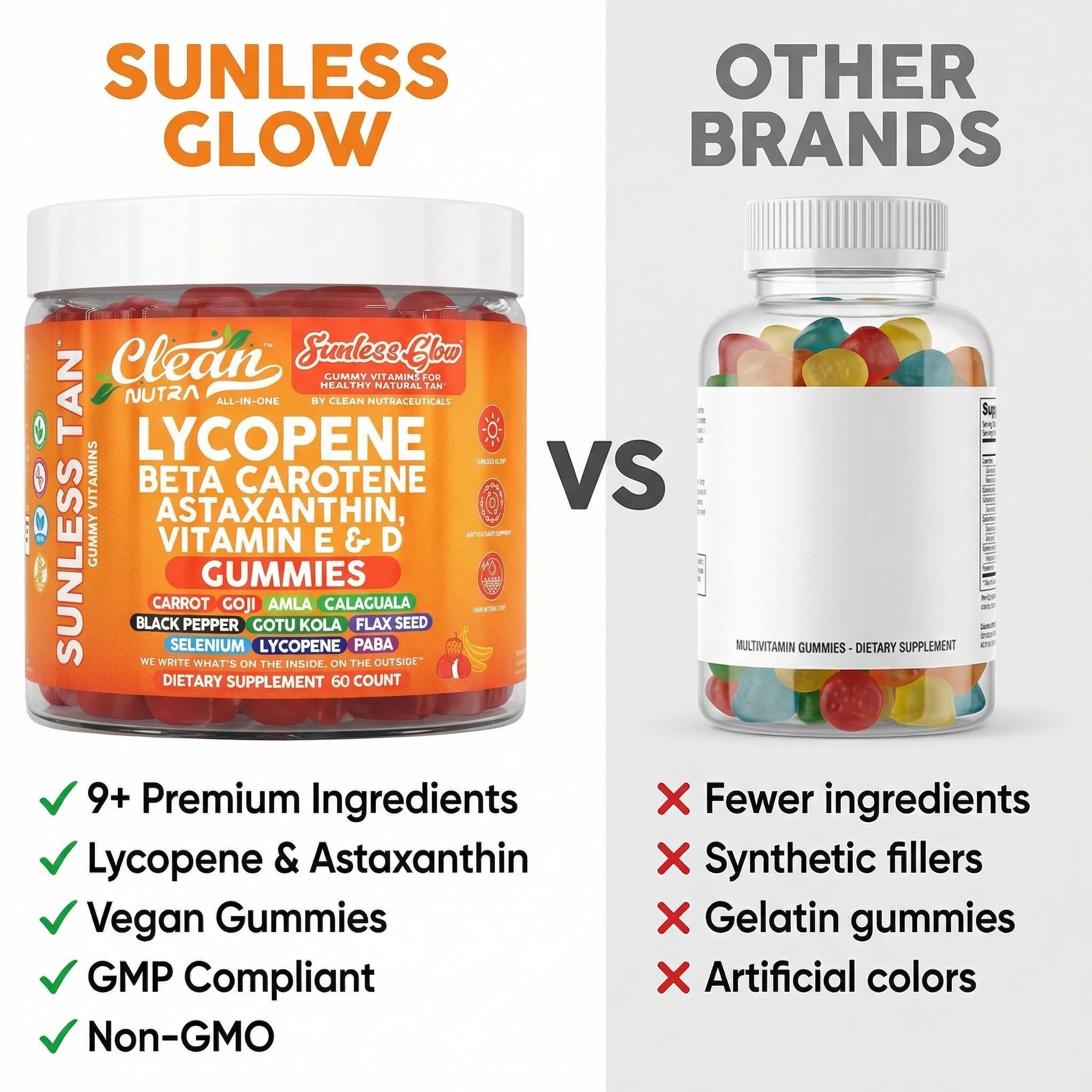 Clean Nutraceuticals ambientación en playa que sugiere brillo sano