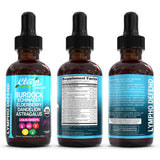 Clean Nutraceuticals etiqueta con lista de ingredientes clara y legible