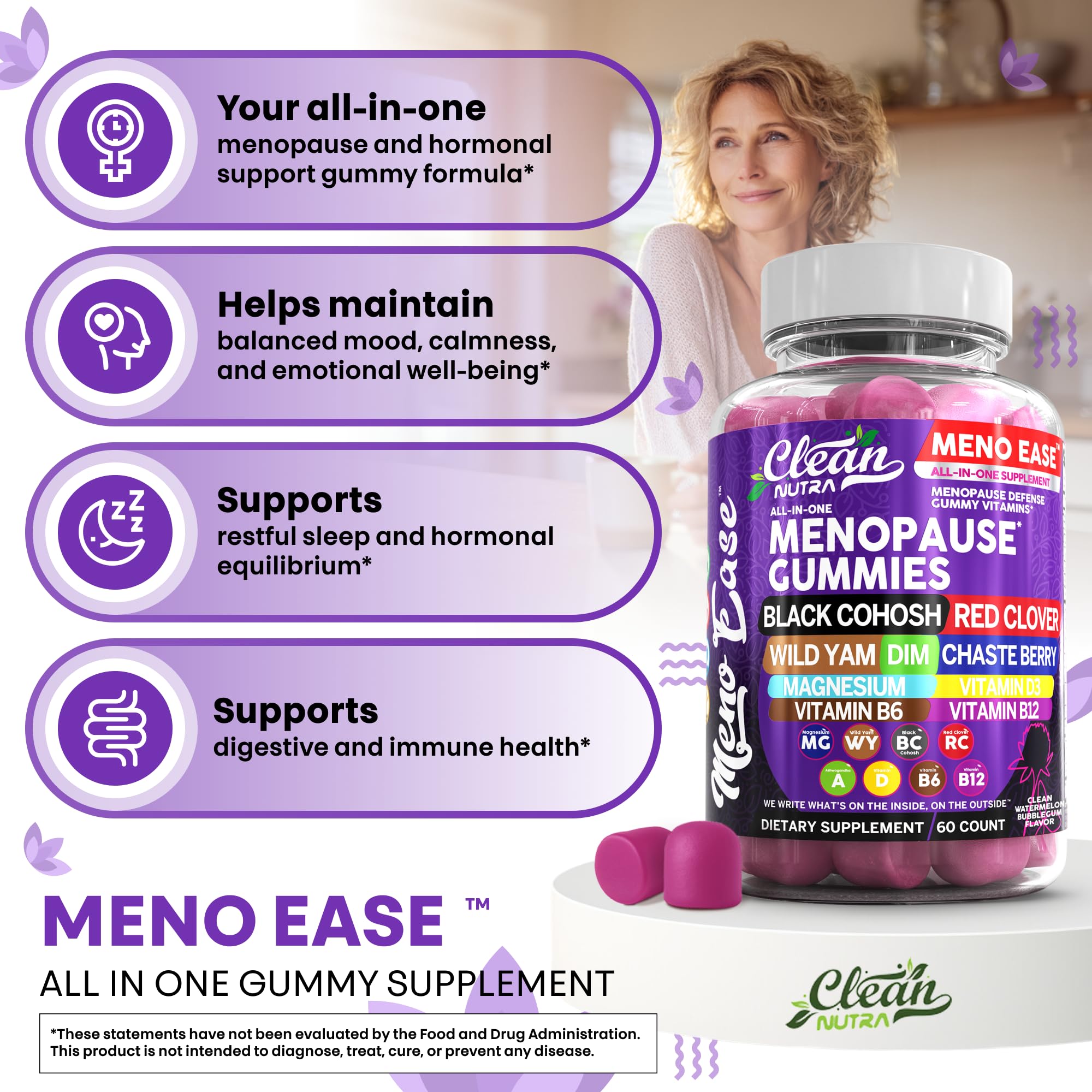 Clean Nutraceuticals etiqueta nutricional detallada para información clara