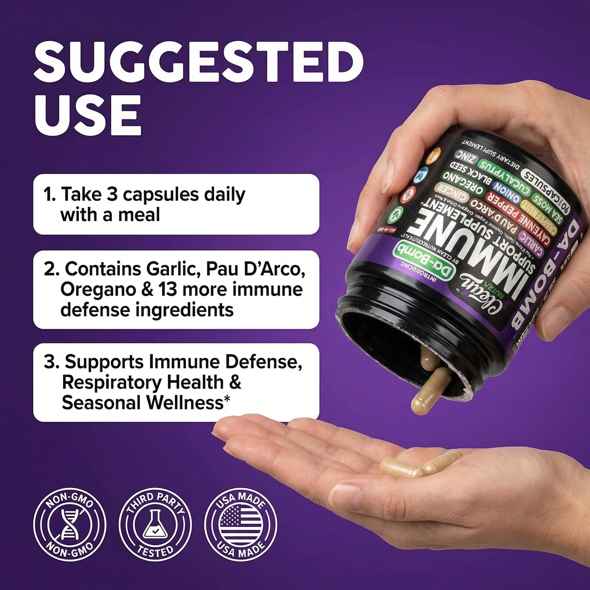 Clean Nutraceuticals etiqueta nutricional clara con ingredientes