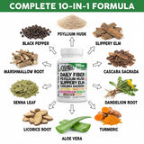 Clean Nutraceuticals polvo de psyllium y textura, realza fibra