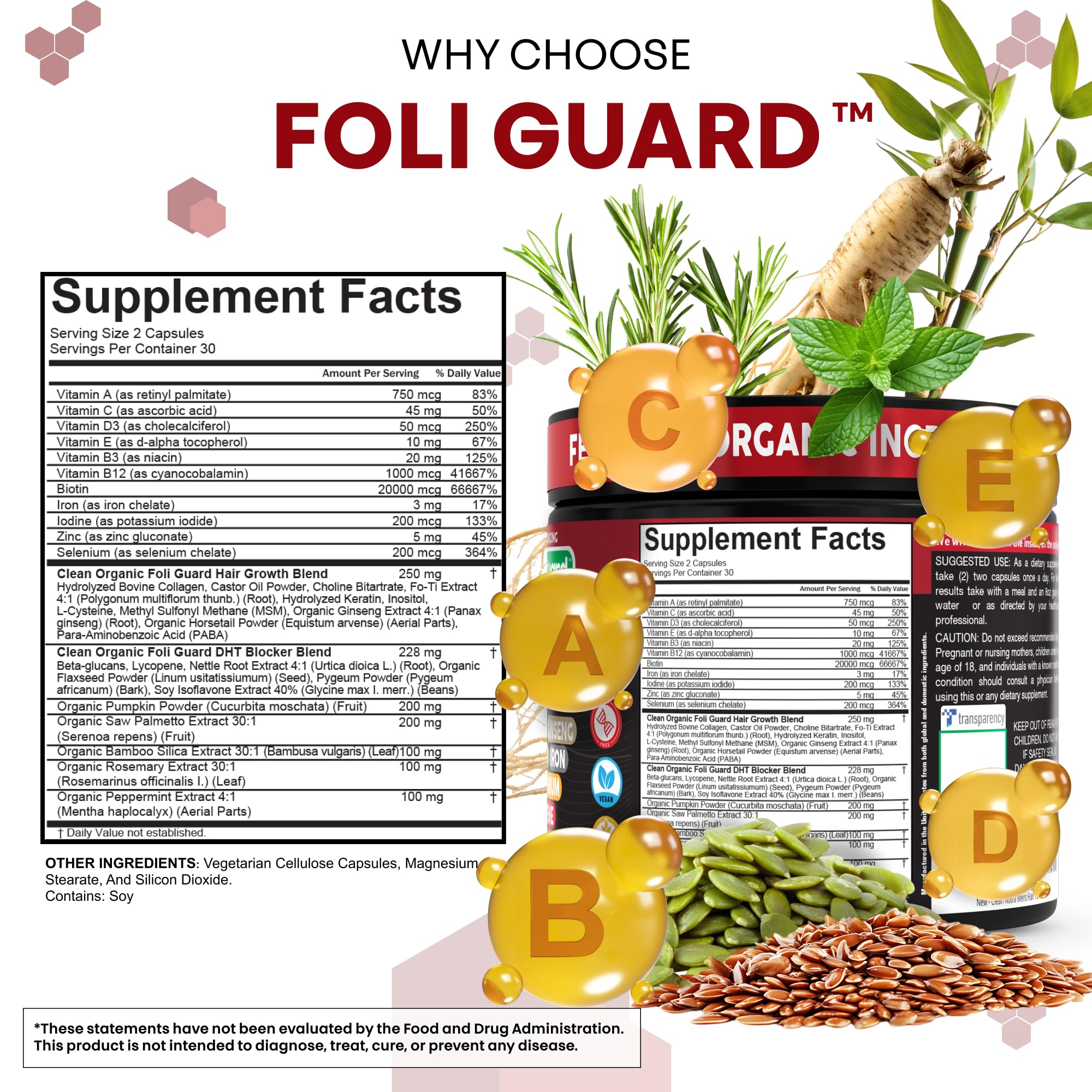 Clean Nutraceuticals Foli Guard en uso masaje muestra mejor circulación del cuero cabelludo