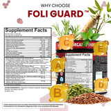 Clean Nutraceuticals Foli Guard en uso masaje muestra mejor circulación del cuero cabelludo