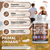 Clean Nutraceuticals frasco abierto con cápsulas apiladas, fácil de tomar