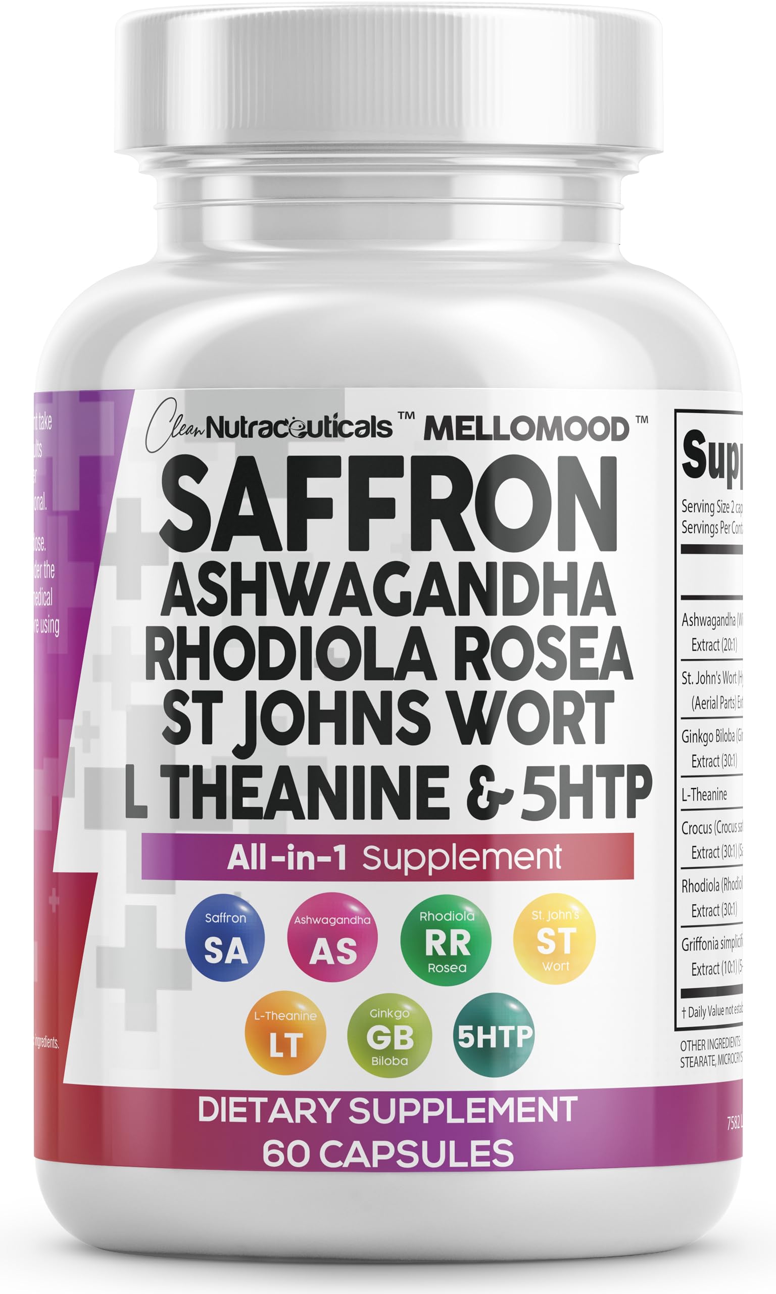 Clean Nutraceuticals frasco delante mostrando diseño y claridad de uso