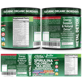 Clean Nutraceuticals frasco sobre fondo marino evocando origen natural