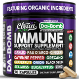 Clean Nutraceuticals empaque frontal destacando mezcla inmunidad
