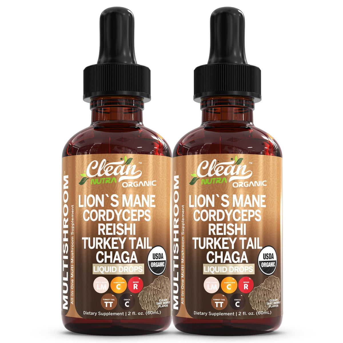 Clean Nutraceuticals frontales del envase mostrando diseño y facilidad de uso