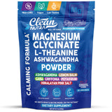Clean Nutraceuticals envase frontal mostrando mezcla calmante y sabor fresa sandía