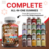 Clean Nutraceuticals gominolas en una mano para demostrar el tamaño práctico