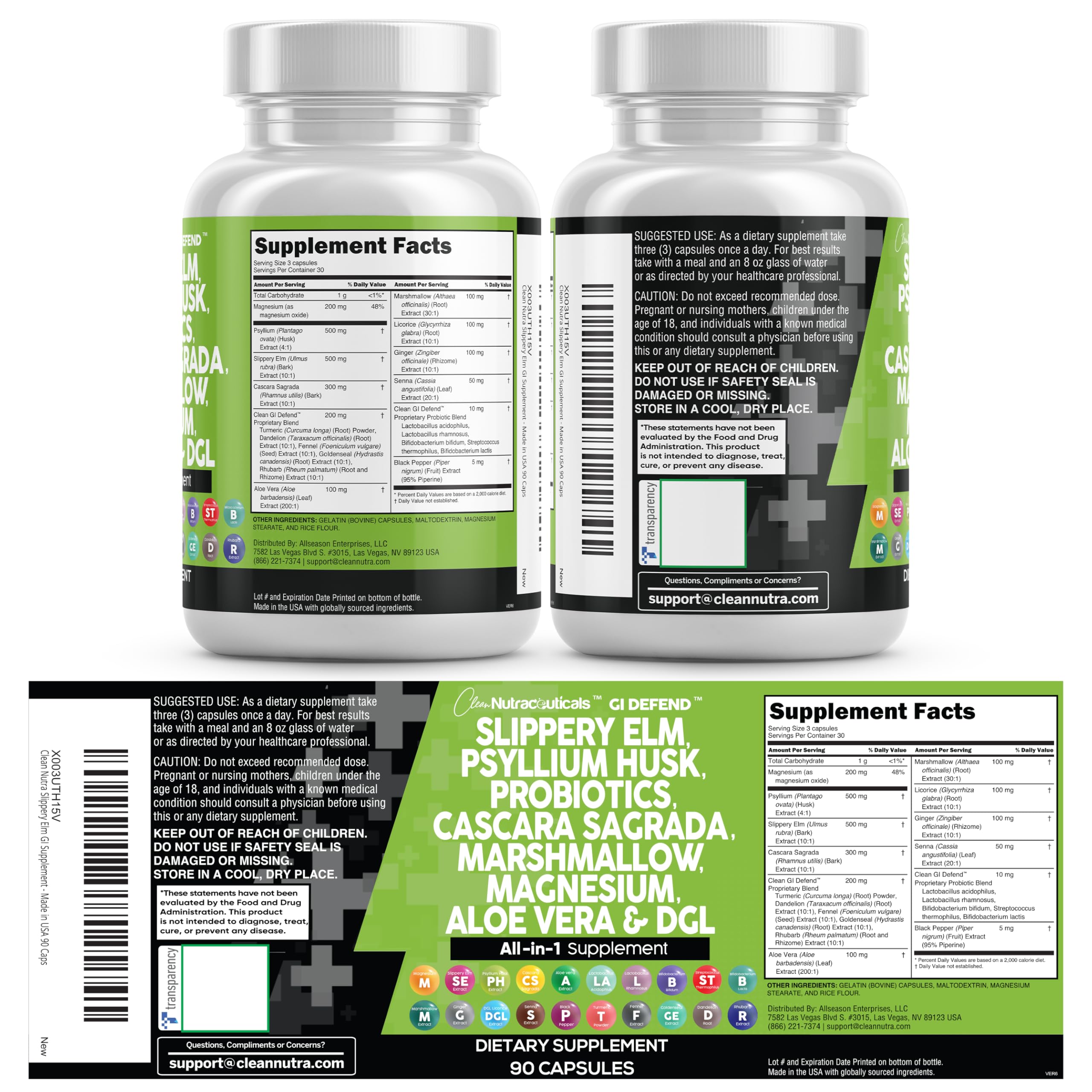 Clean Nutraceuticals instalaciones de fabricación en EE. UU. mostrando control de calidad