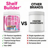 Clean Nutraceuticals primer plano de ingredientes funcionales mezclados