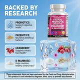 Clean Nutraceuticals ingredientes: arándano y D‑Mannosa en la fórmula para soporte urinario
