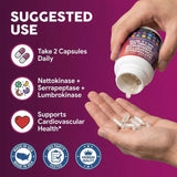 Clean Nutraceuticals selección de ingredientes como nattokinase y serrapeptase, enfoque en la fórmula