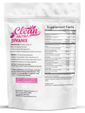 Clean Nutraceuticals Juvanix cápsulas junto a regla para comparar tamaño y dosificación