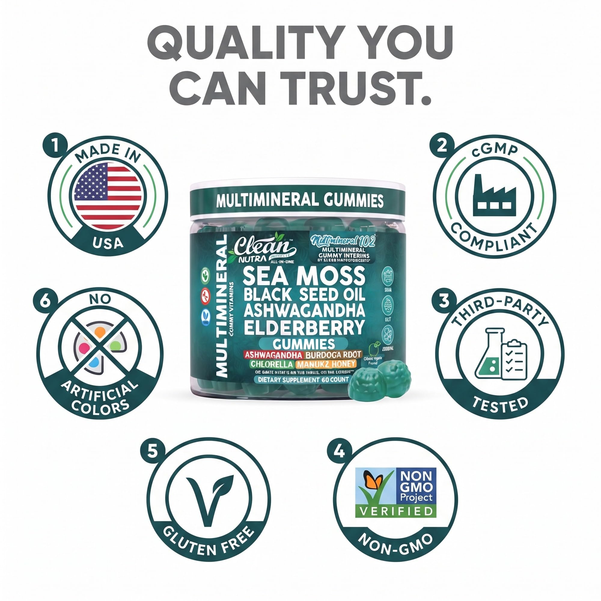 Detalle manzana verde representando el sabor de las gominolas Clean Nutraceuticals