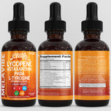 Clean Nutraceuticals MelaVibe empaque lateral información nutricional y lotes