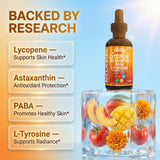 Clean Nutraceuticals gotas MelaVibe textura líquida concentrada para mezclar
