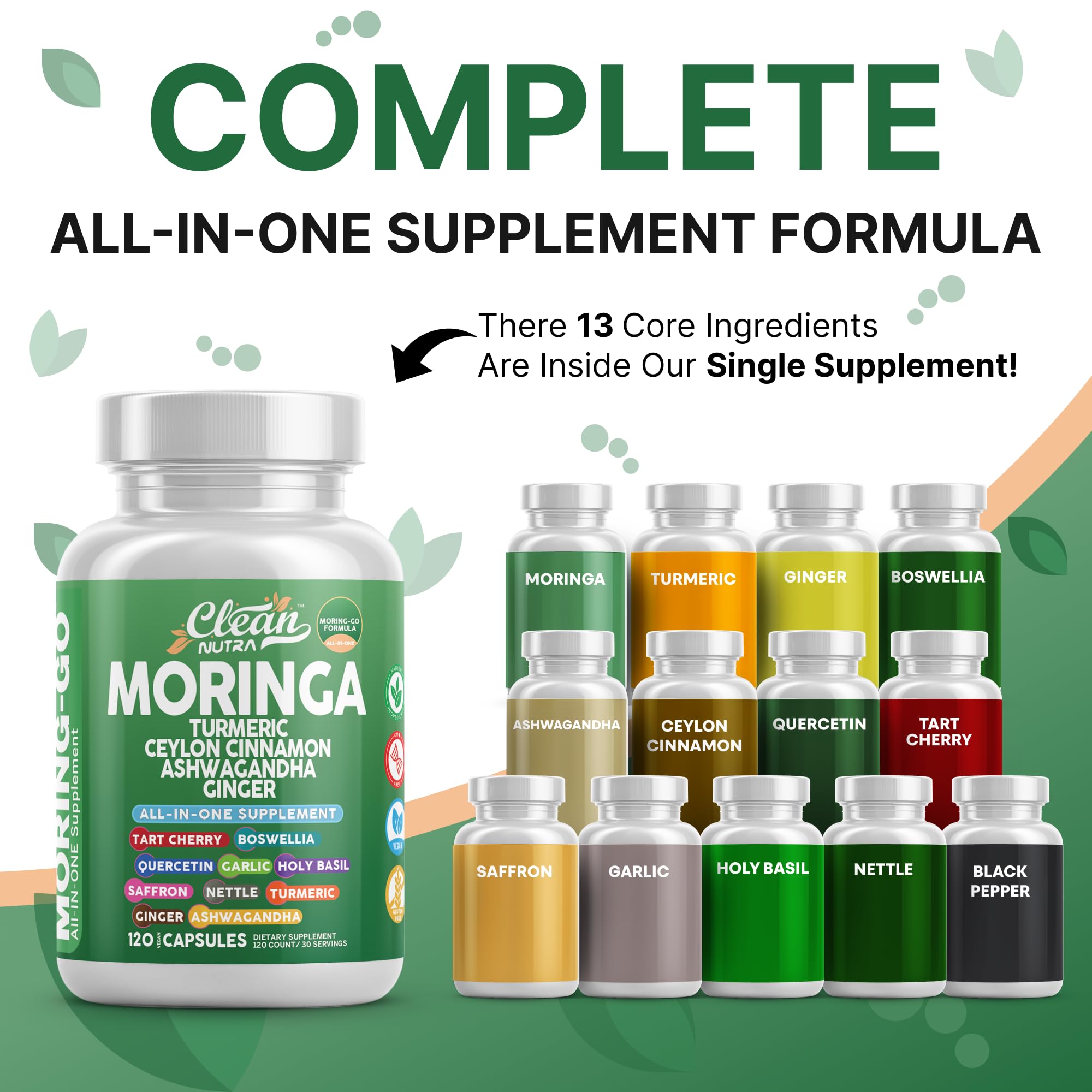 Clean Nutraceuticals cápsula abierta detalle polvo para fácil ingestión