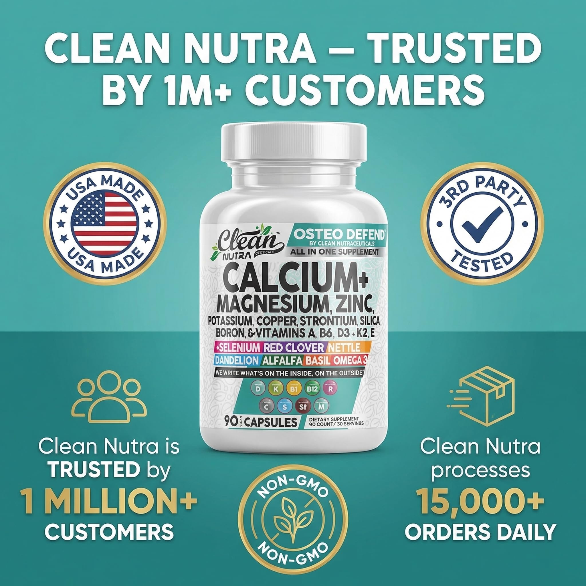 Clean Nutraceuticals cápsulas en un ambiente de rutina diaria saludable