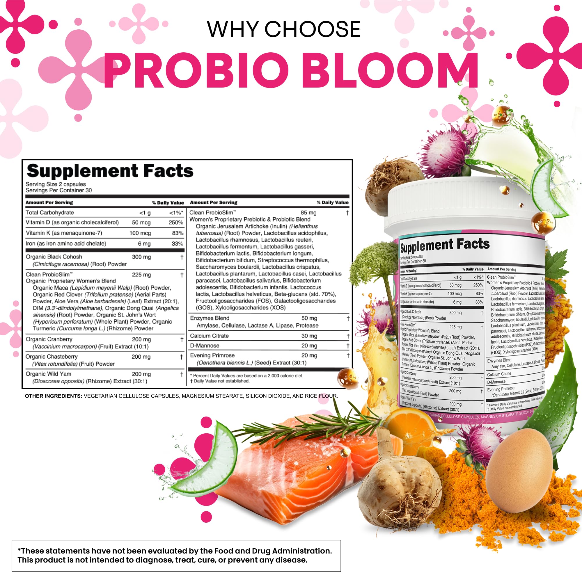 Clean Nutraceuticals cápsula mostrada en escala para comprender tamaño