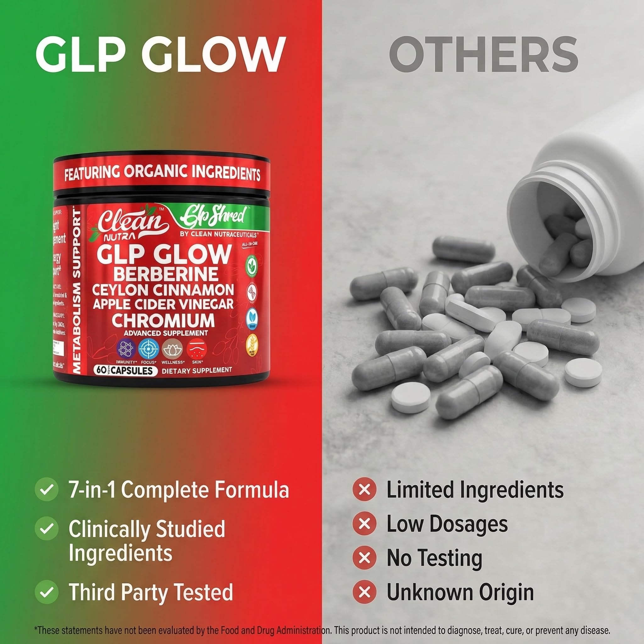 Clean Nutraceuticals producto en mesa de desayuno enfatizando rutina diaria