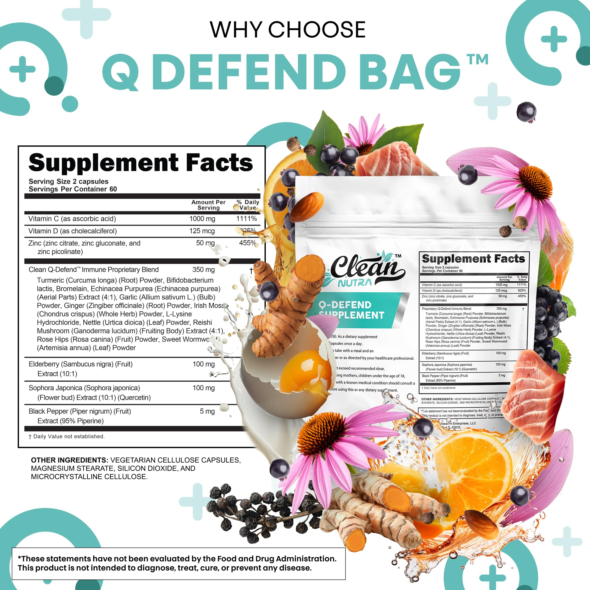 Clean Nutraceuticals cápsula en mano para comparar tamaño y dosificación