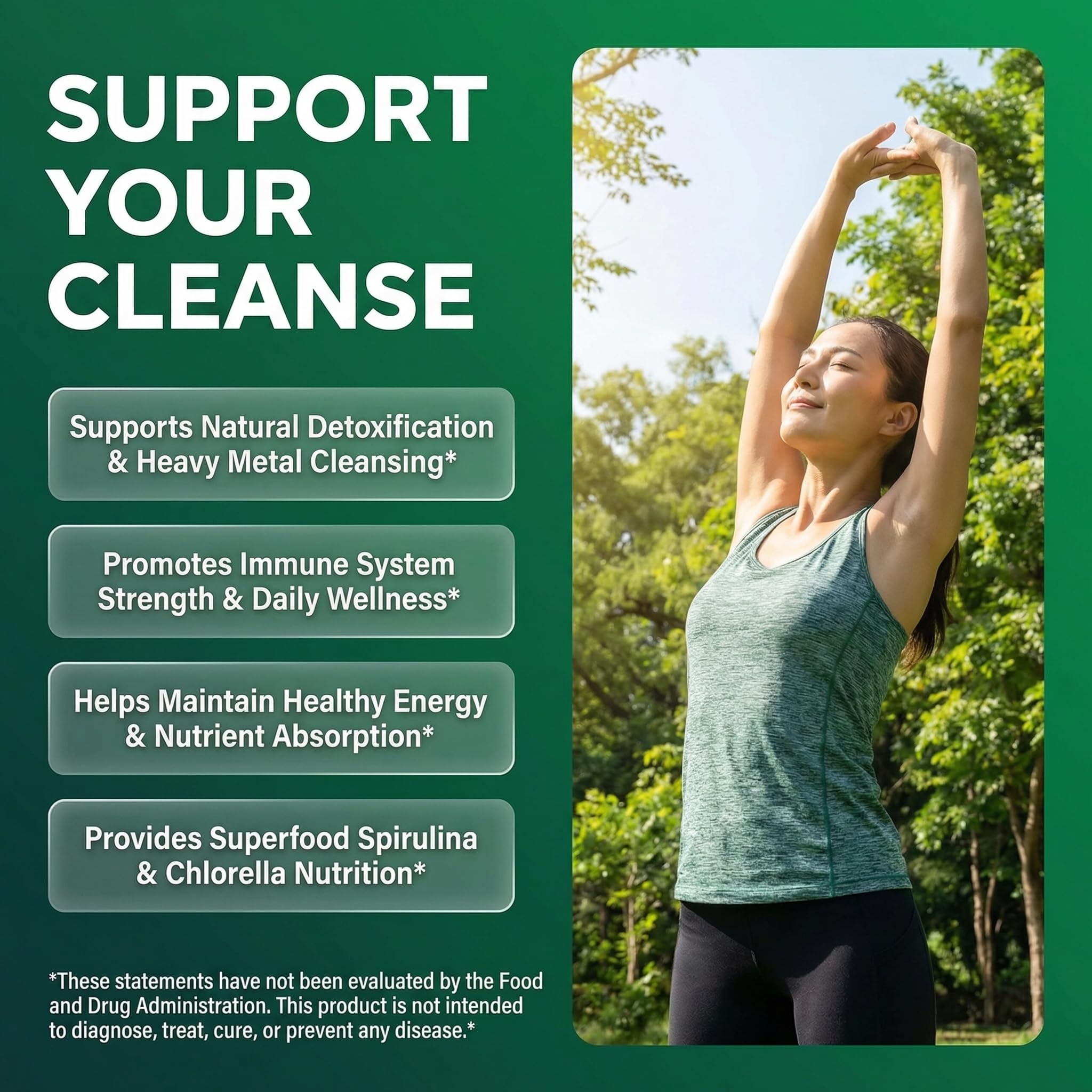 Clean Nutraceuticals frasco abierto con cápsulas, fácil de tomar y portar