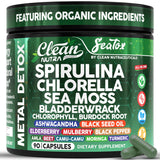 Clean Nutraceuticals frasco delantero mostrando diseño y beneficios visibles