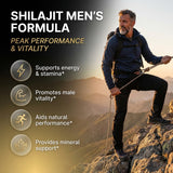Detalle de cápsulas Clean Nutraceuticals Shilajit mostrando tamaño y recubrimiento fácil de tragar