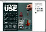 Clean Nutraceuticals ingredientes orgánicos sea moss y ashwagandha en primer plano