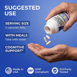 Clean Nutraceuticals comparación de tamaño de cápsulas con moneda para escala