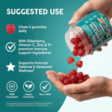 Clean Nutraceuticals tamaño de las gomitas junto a una moneda para referencia