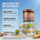 Clean Nutraceuticals polvo de maca textura que aporta nutrición de raíz