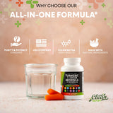 Clean Nutraceuticals dos frascos del pack mostrando duración extendida