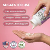 Clean Nutraceuticals frasco en la rutina diaria del baño mostrando uso cotidiano
