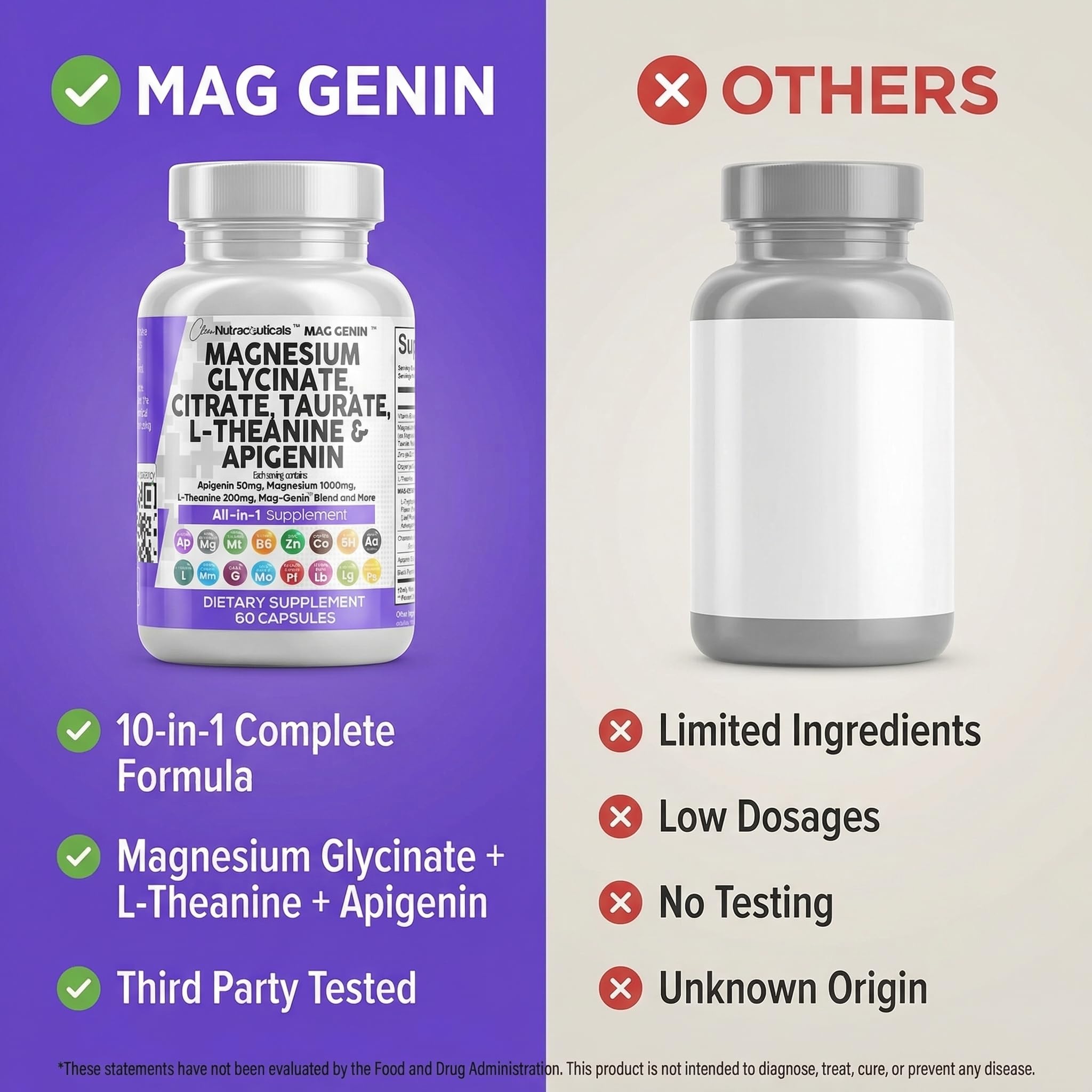 Clean Nutraceuticals cápsulas en mano mostrando facilidad de uso y dosificación