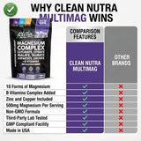 Clean Nutraceuticals cápsulas en uso junto a vaso para rutina matutina