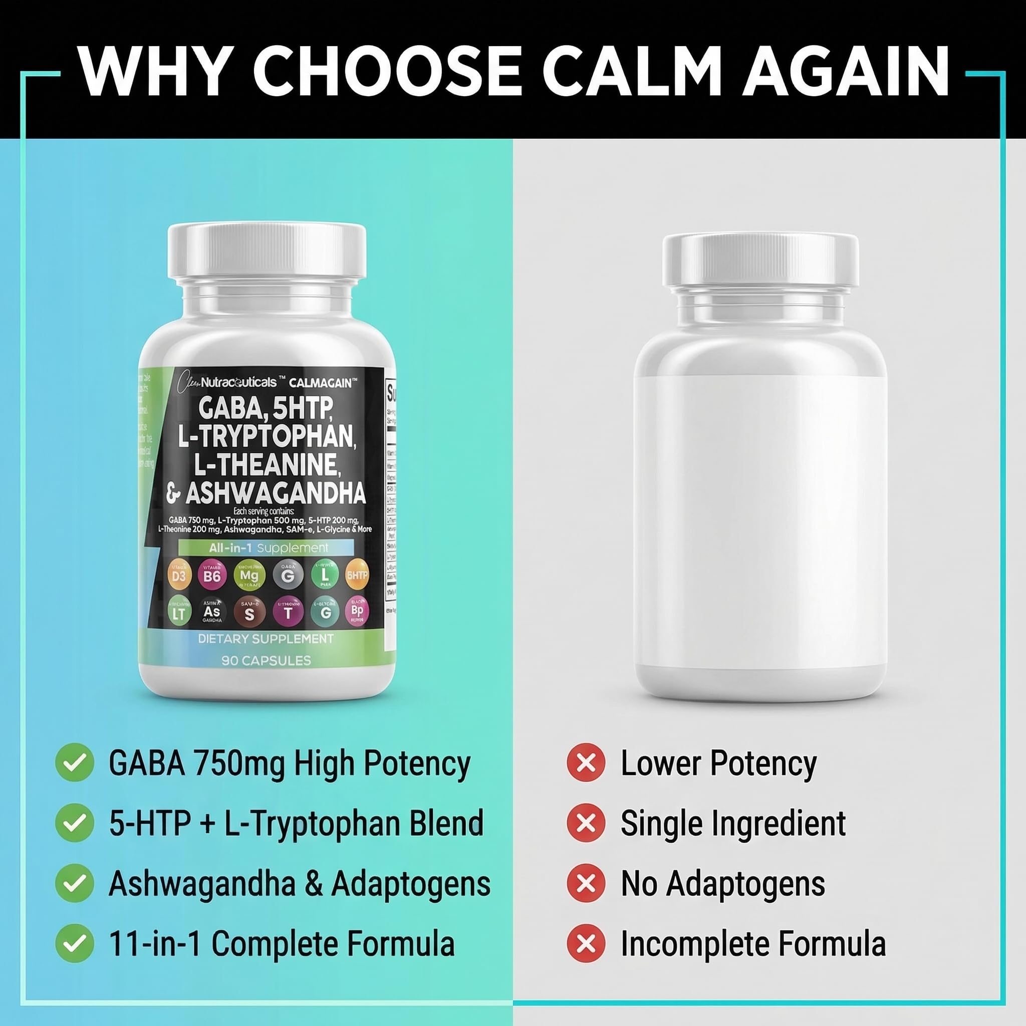 Clean Nutraceuticals usuario sosteniendo una cápsula mostrando portabilidad diaria