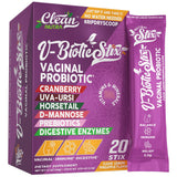 Clean Nutraceuticals paquete frontal mostrando 20 stix y beneficios claros