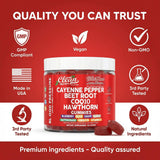 Clean Nutraceuticals gomitas VasoEase en contexto de estilo de vida saludable