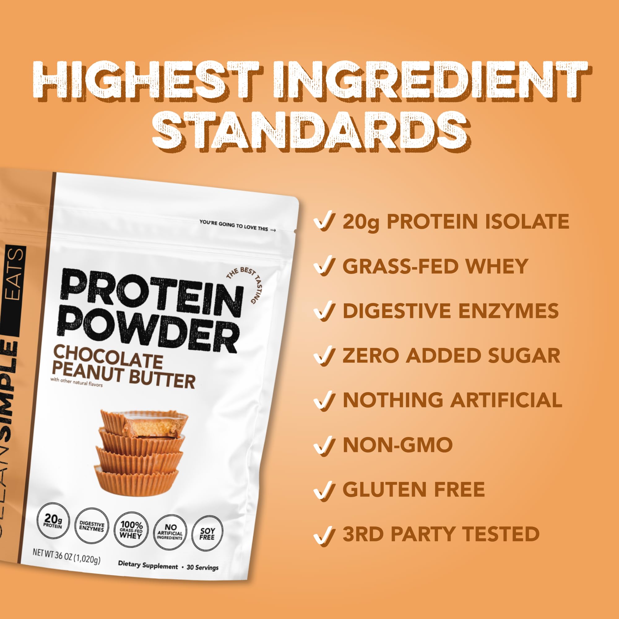 Clean Simple Eats pancakes con proteína añadida, mejora el aporte proteico del desayuno
