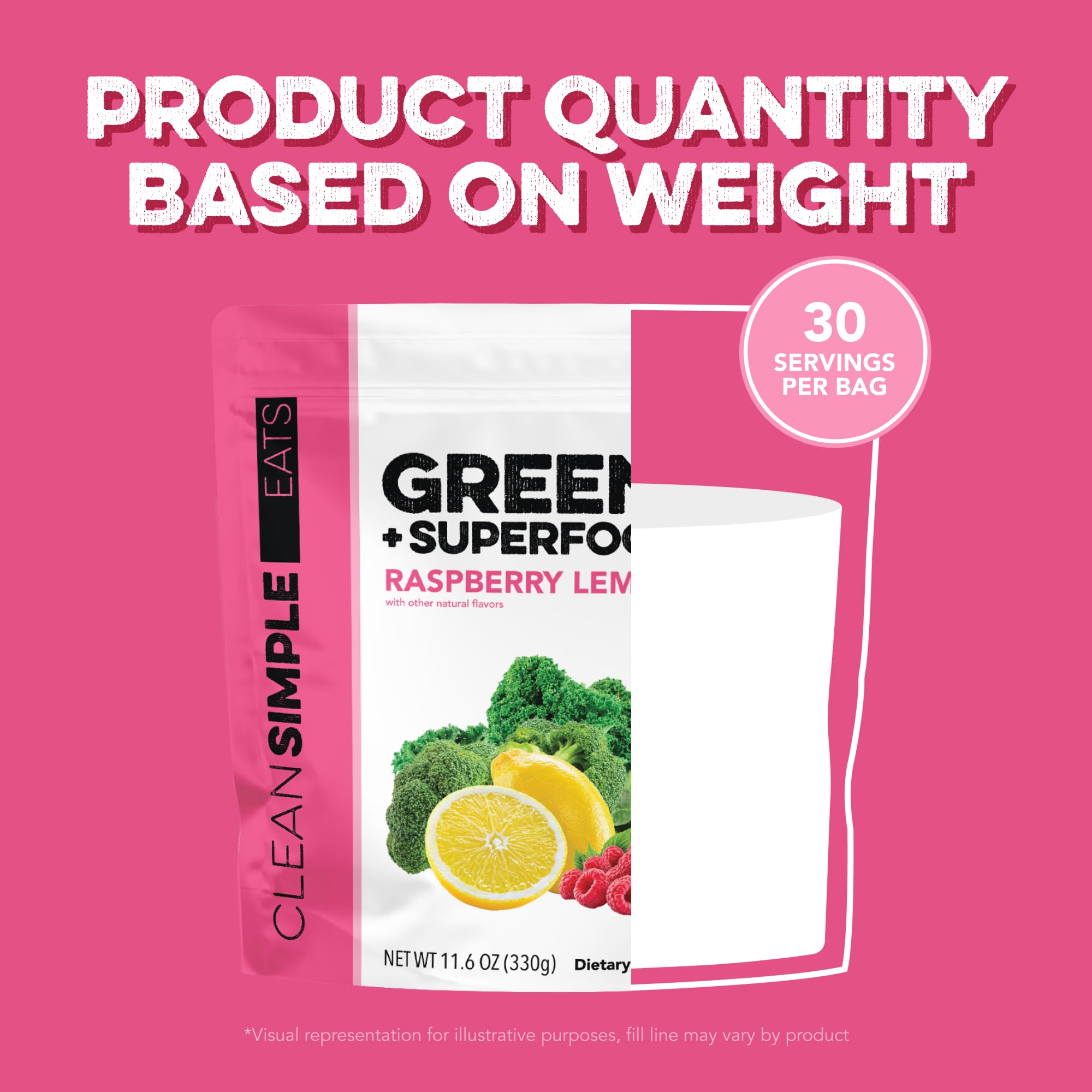 Clean Simple Eats producto en entorno de cocina saludable y activo