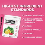 Clean Simple Eats vaso preparado color rosado limón refrescante