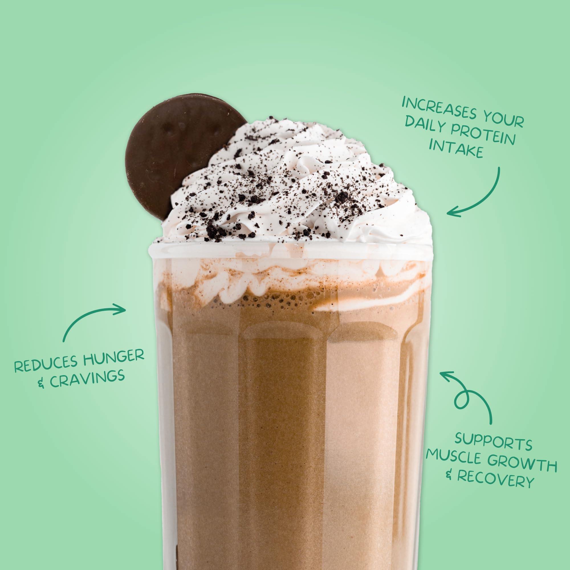 Clean Simple Eats avena preparada con proteína, añade sabor sin azúcares añadidos