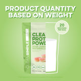Clean Simple Eats líneas de sabores mostrando opciones para elegir