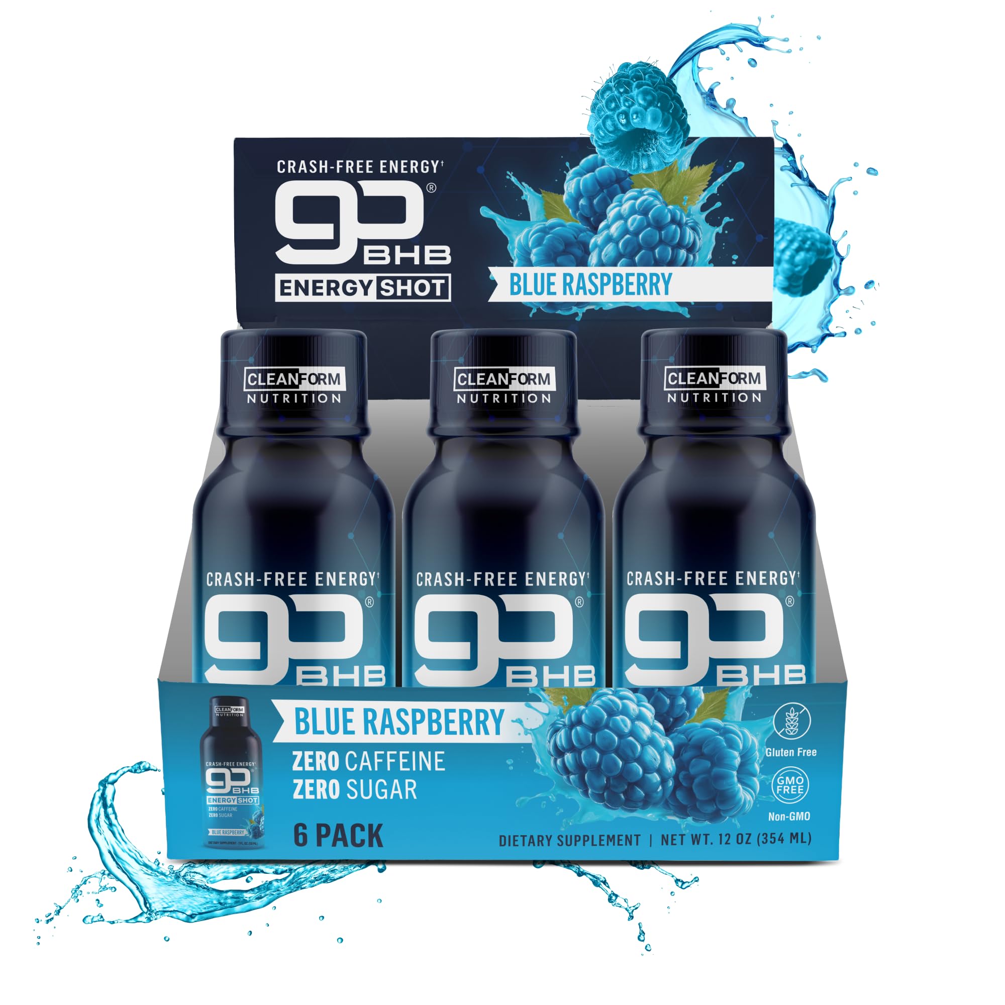 CleanForm Nutrition etiqueta con lista de ingredientes y beneficios claros