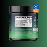 CleanForm Nutrition comparación de porción y tamaño de la toma diaria