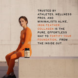 CleanForm Iron Feather uso en desayuno activo integrando sabor y proteína funcional