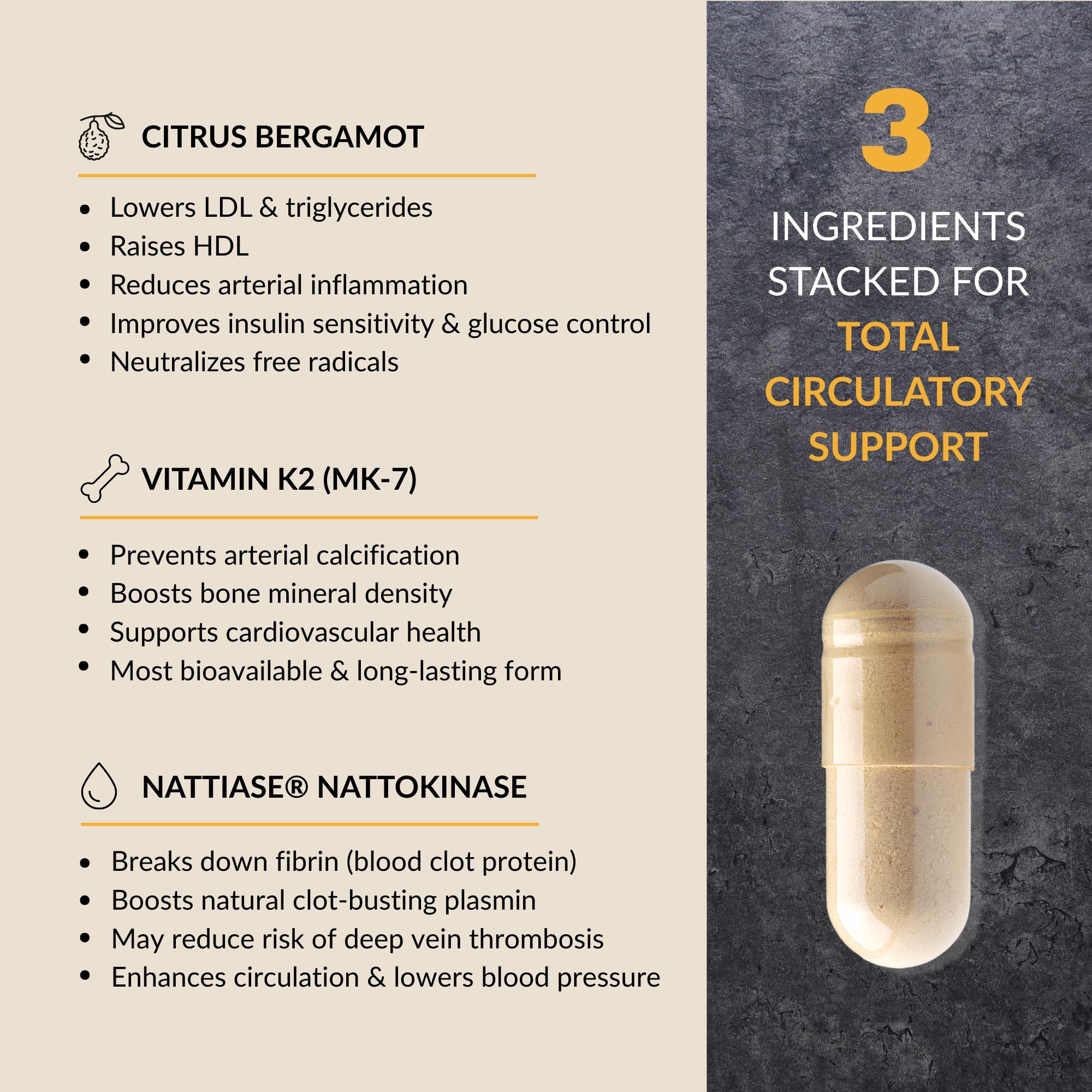 CleanForm Nutrition etiqueta nattokinasa destacando potencia en FU